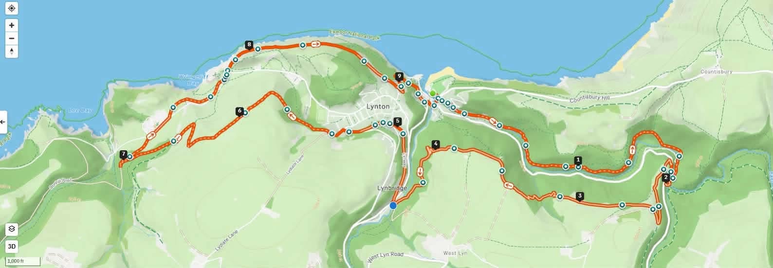 Doone run 2026 route